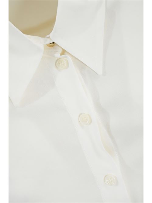 Camicia in crepe di viscosa bianco Patrizia Pepe | 8C0728 A8I1W146